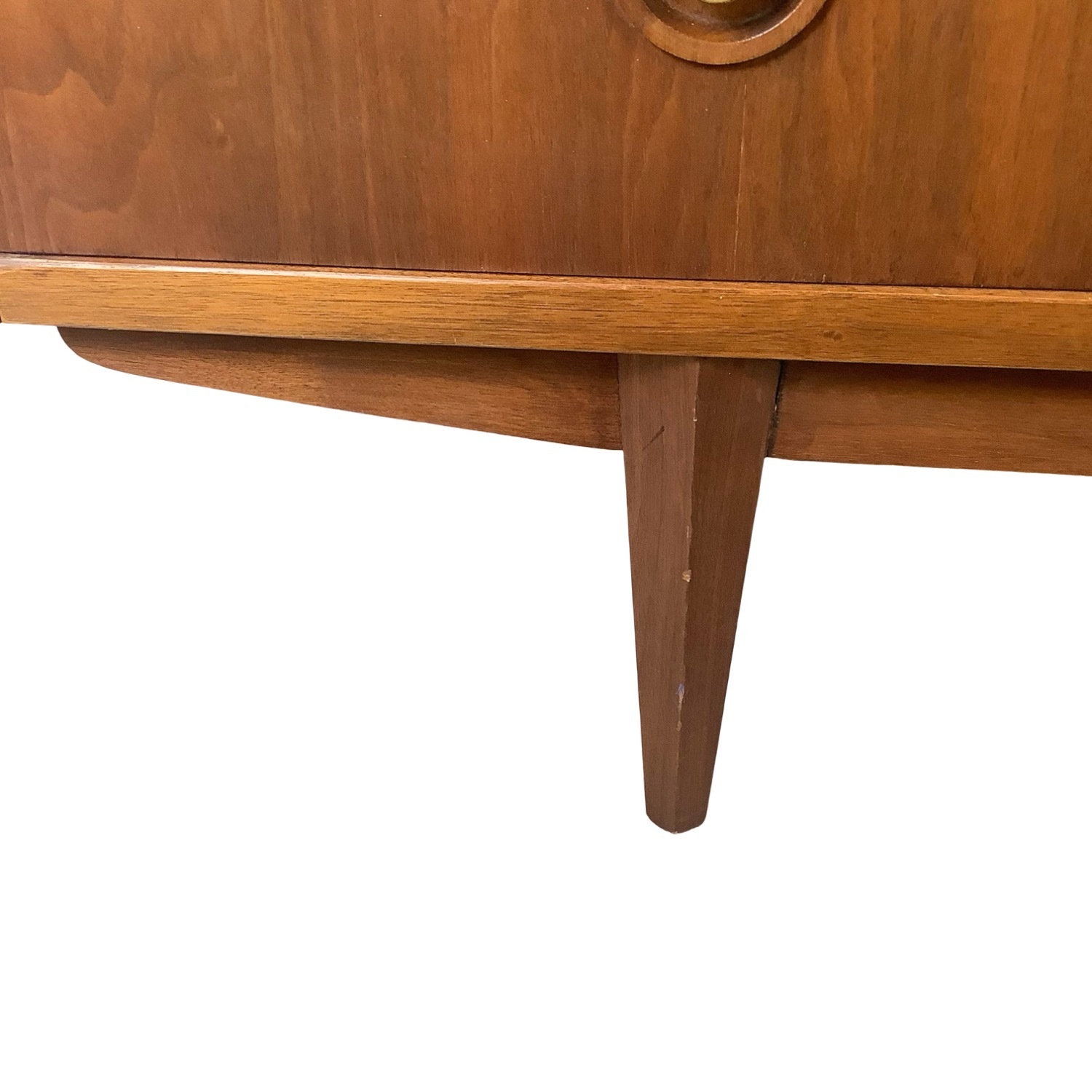 Mid-Century "Harlequin" Sculpted Walnut Dresser - image-10