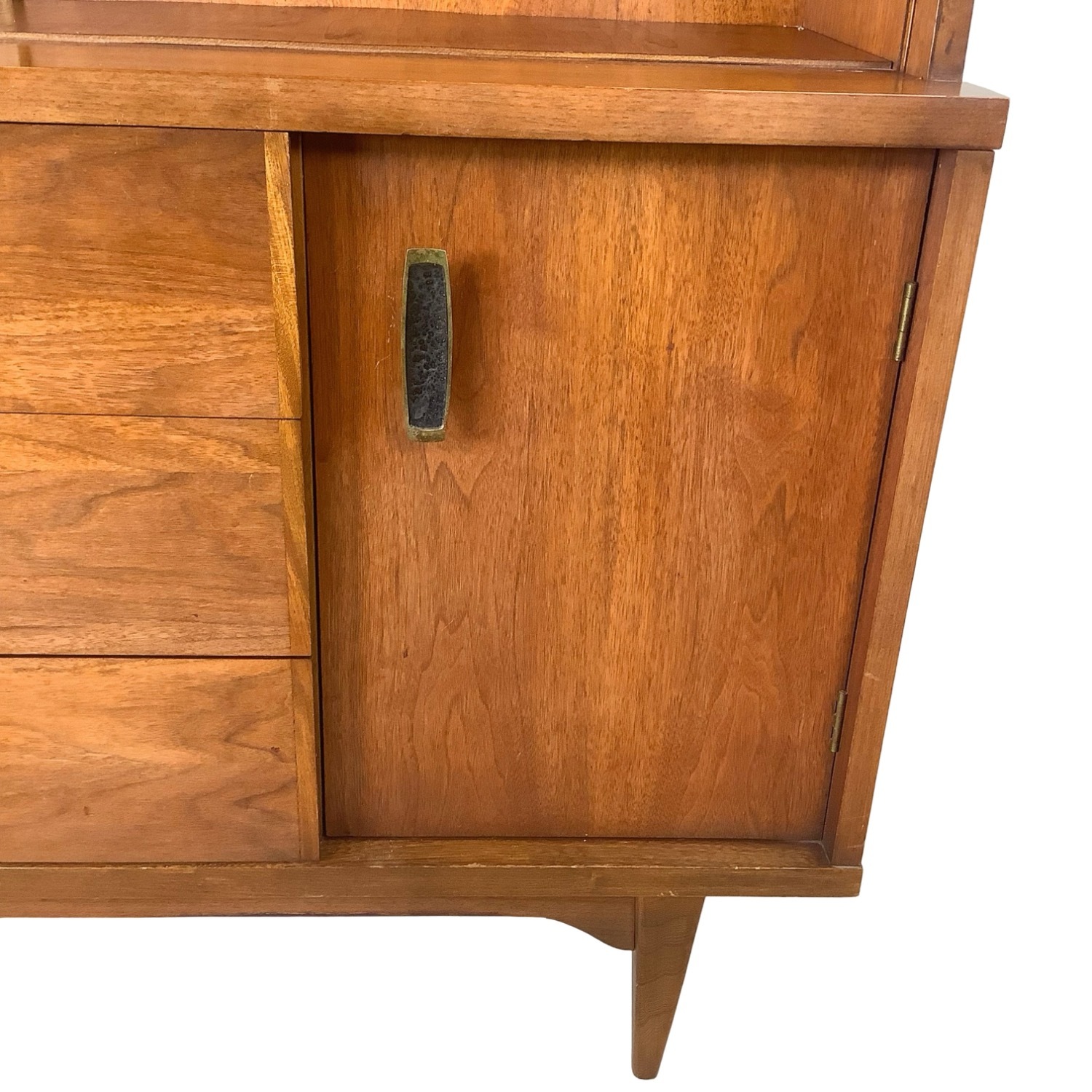 Vintage Mid-Century Modern Walnut Hutch - image-5