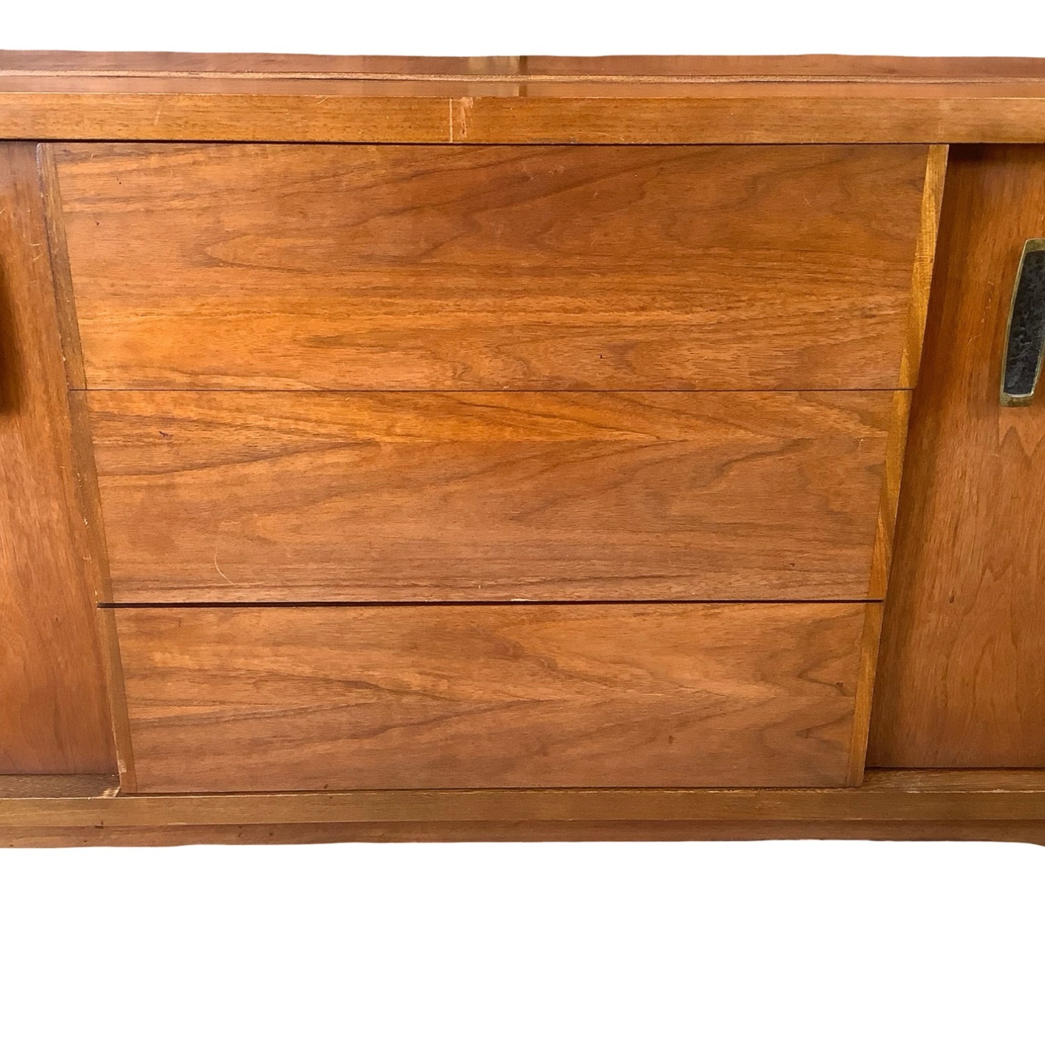 Vintage Mid-Century Modern Walnut Hutch - image-4