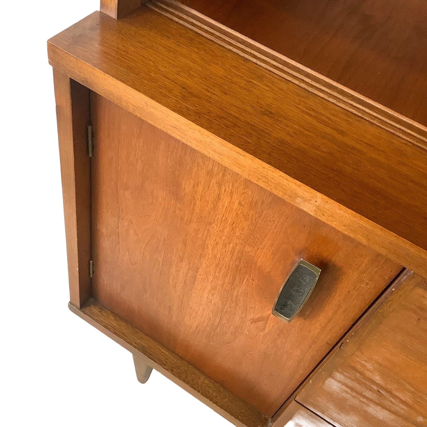 Vintage Mid-Century Modern Walnut Hutch - image-9