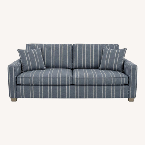 Used Bridgeport Blue 3+ Seater Sofa for sale on AptDeco