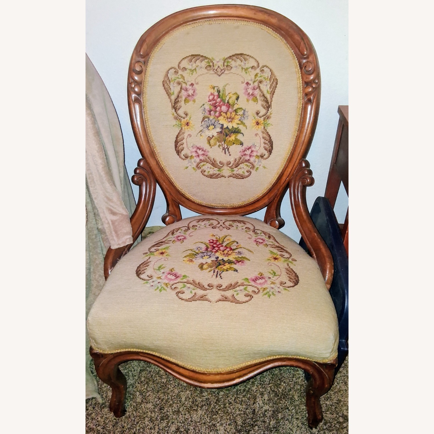 Vintage/Antique Accent Chair - image-2
