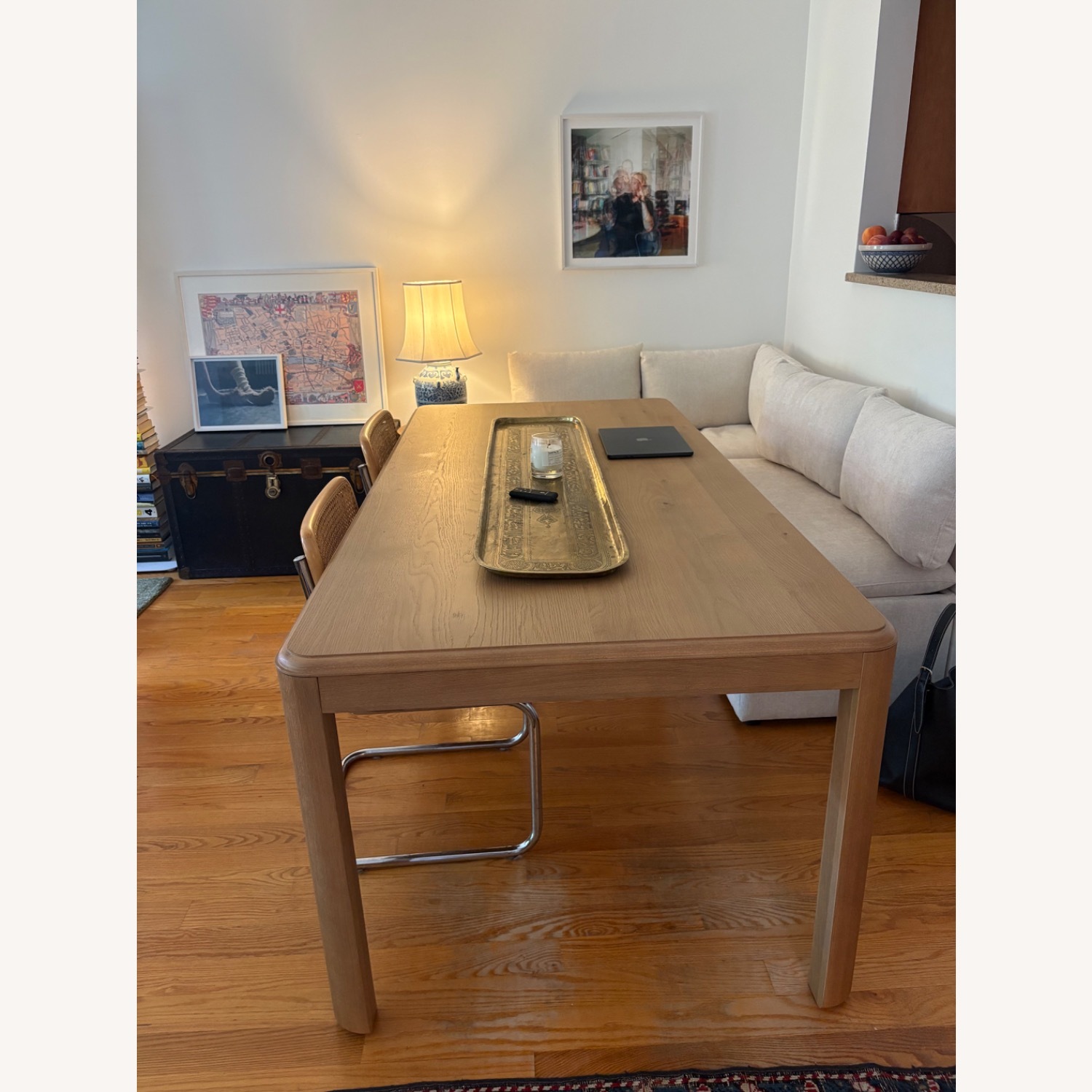 Pottery Barn Hartford Dining Table (80") - image-3