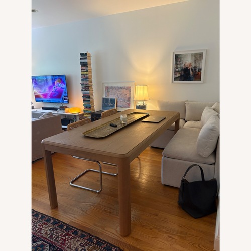 Used Pottery Barn Hartford Dining Table (80") for sale on AptDeco