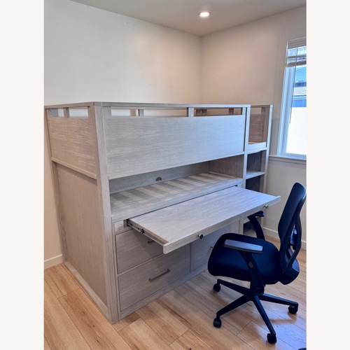 Used Pottery Barn Cleary Twin Loft Bed for sale on AptDeco