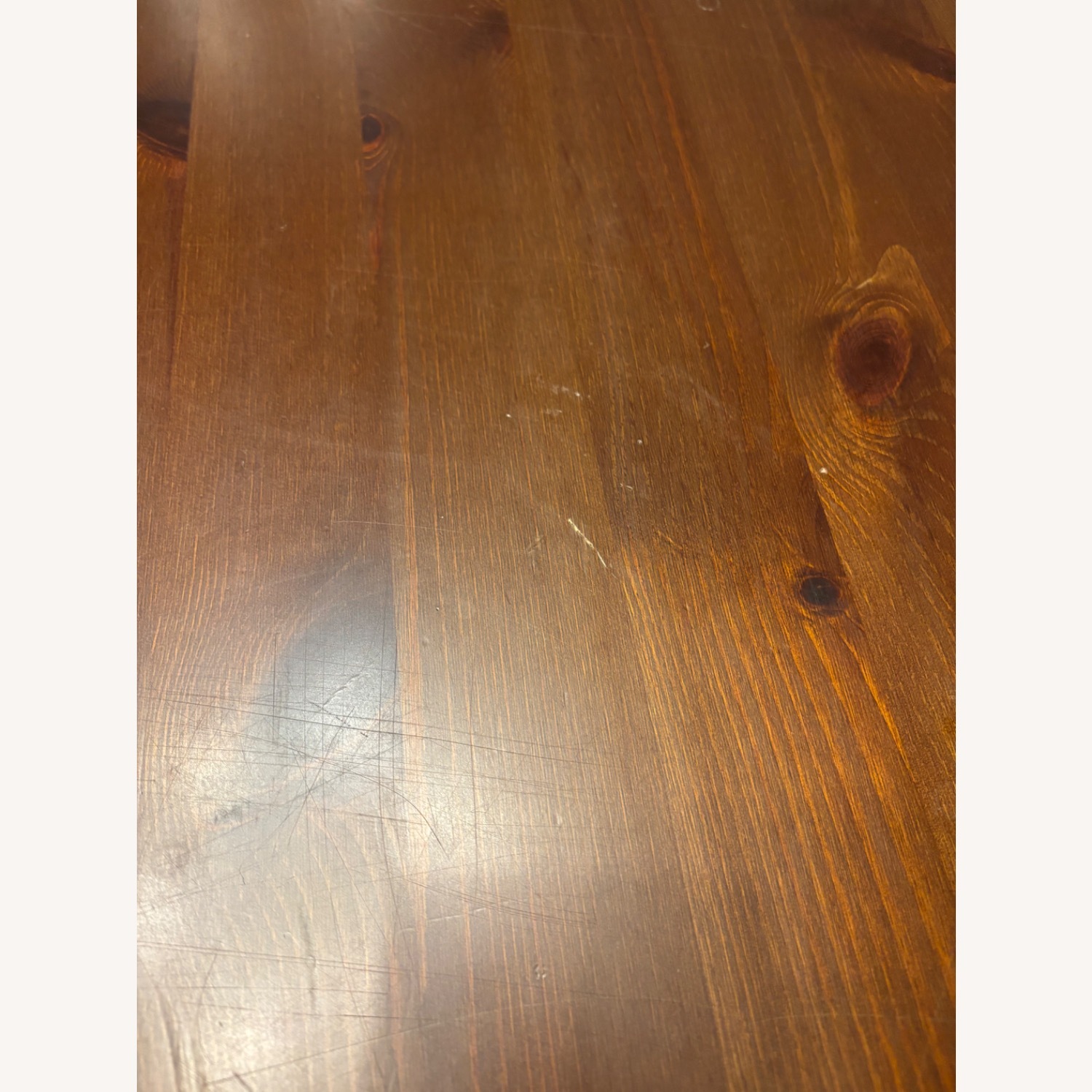 Pottery Barn Dark Brown Dining Table - image-4