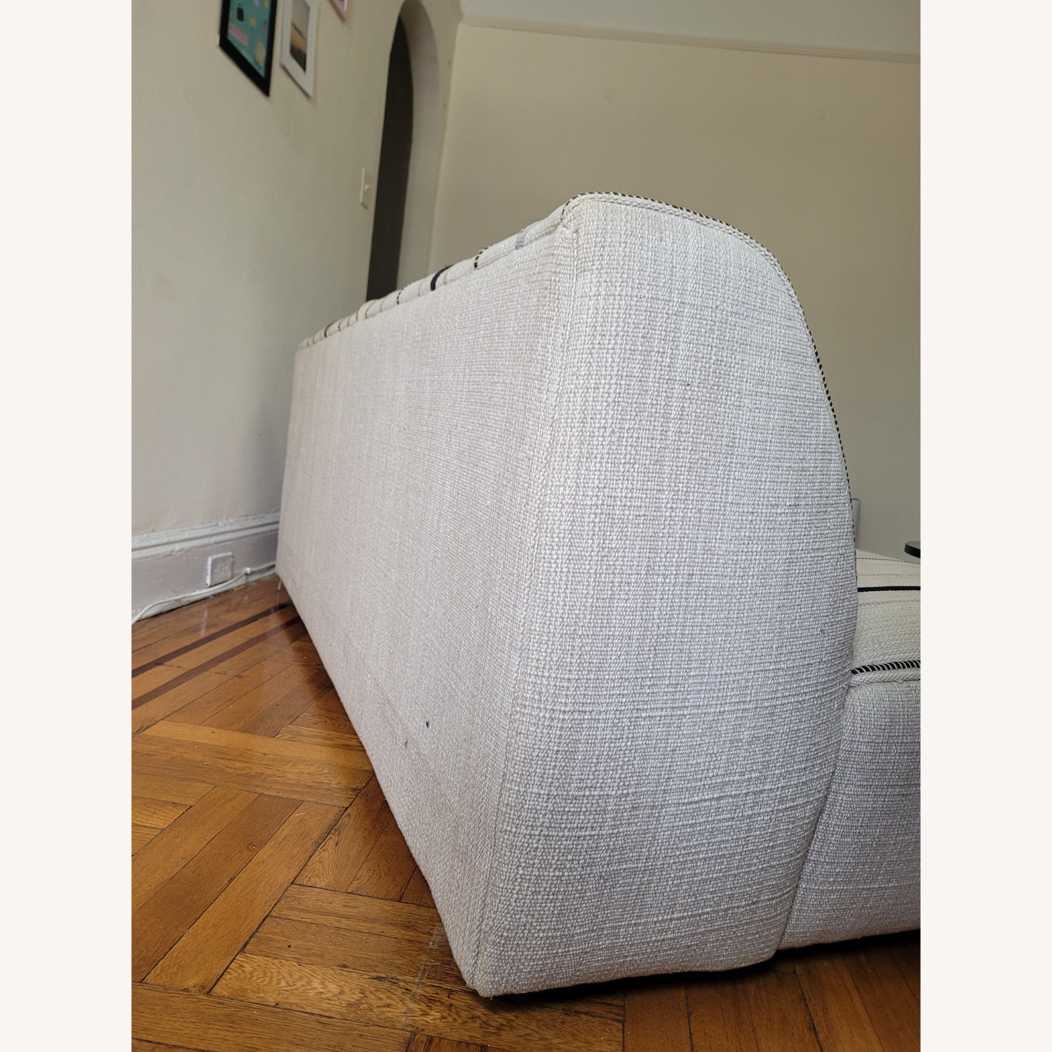 Crate & Barrel Cotton 2 Seater Sofa - image-5