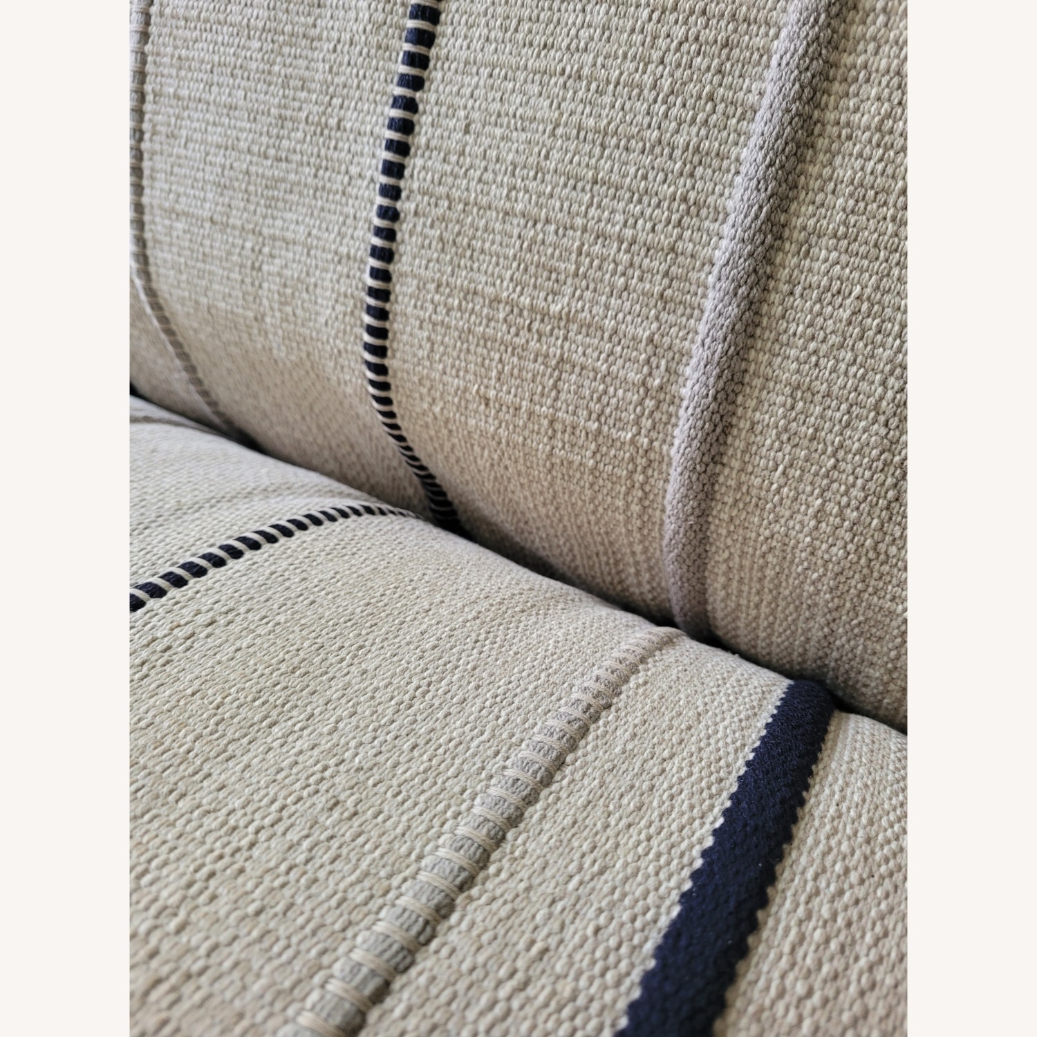 Crate & Barrel Cotton 2 Seater Sofa - image-4