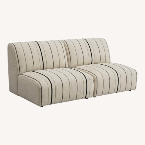 Used Crate & Barrel Cotton 2 Seater Sofa for sale on AptDeco
