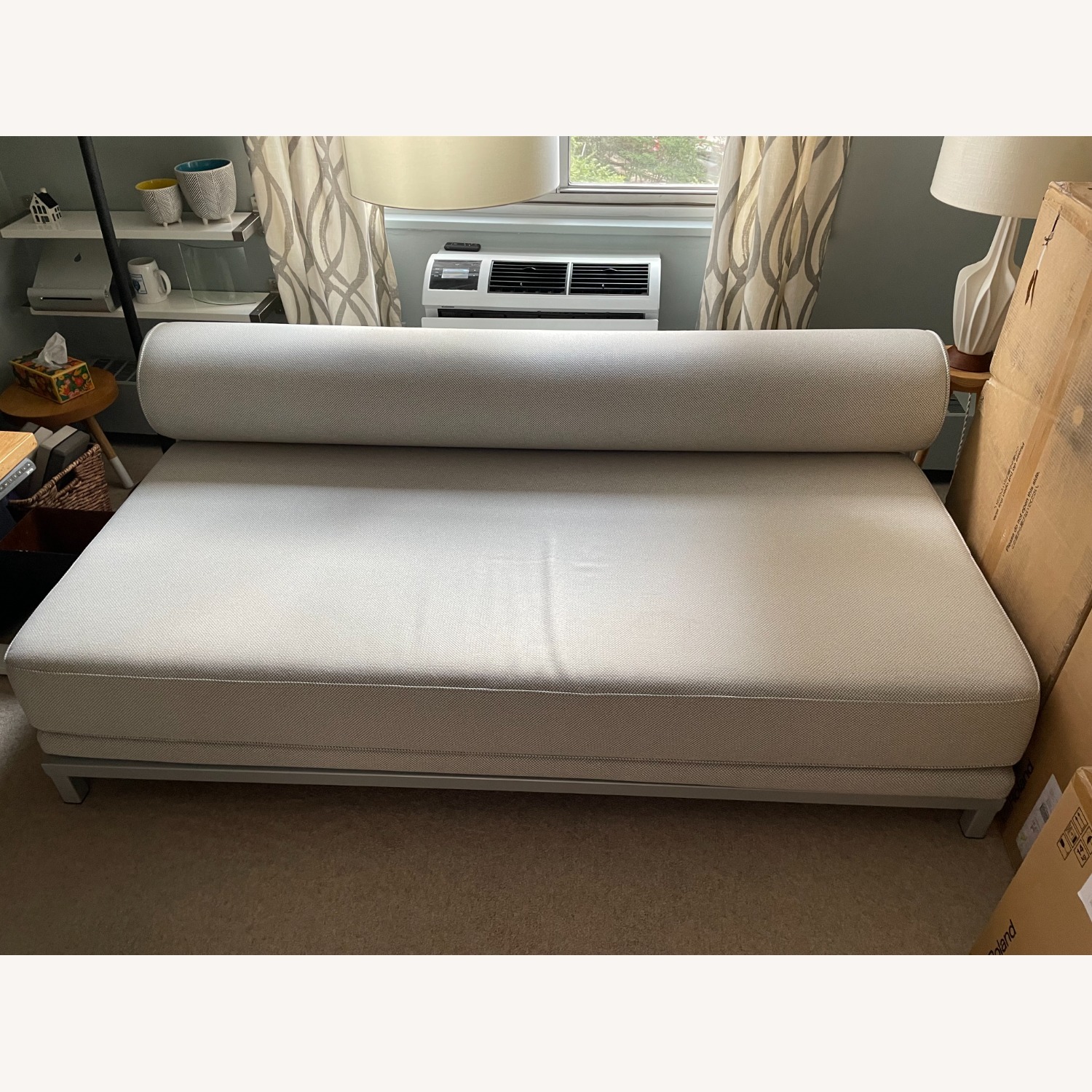 Design Within Reach Twilight Light Gray Fabric Daybed - image-2