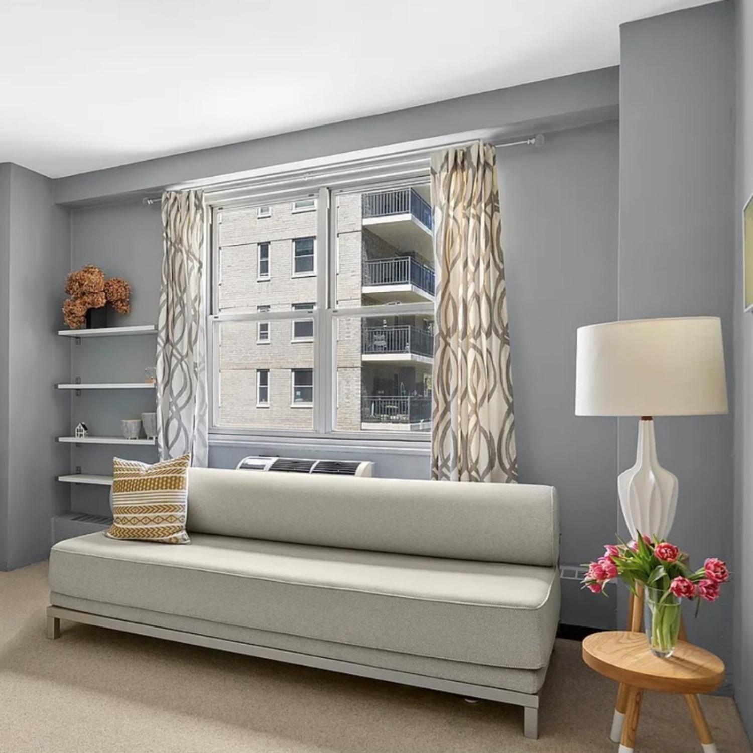 Design Within Reach Twilight Light Gray Fabric Daybed - image-1