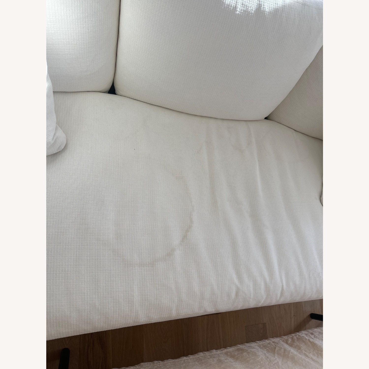 Rum Runner White Sofa - image-4