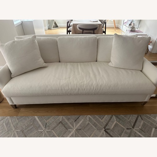 Used Rum Runner White Sofa for sale on AptDeco