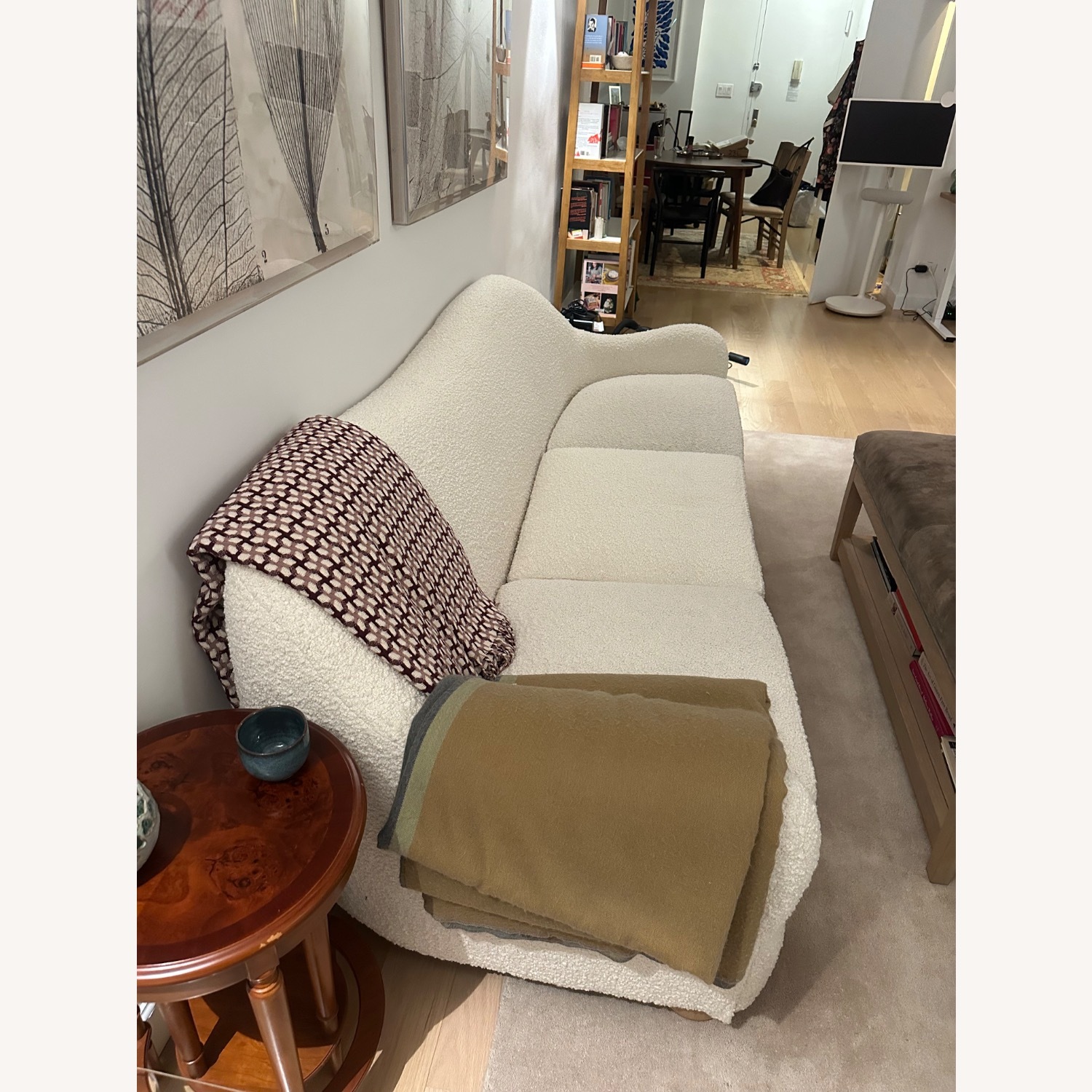 CB2 Bacio Cream Sofa - image-3