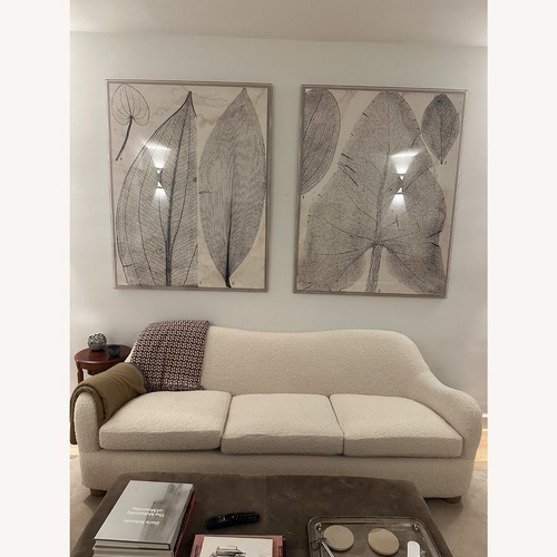 Used CB2 Bacio Cream Sofa for sale on AptDeco