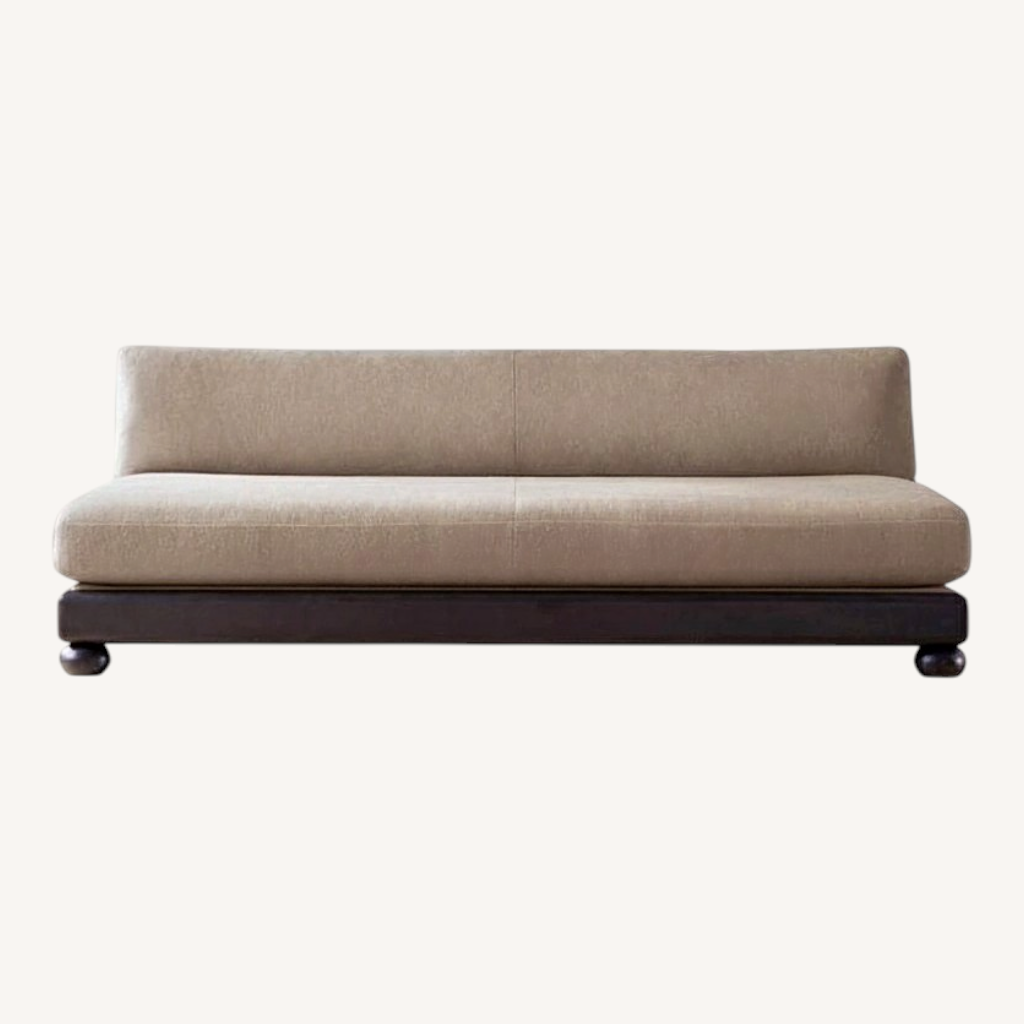 Image of CB2 Bun Armless Sofa