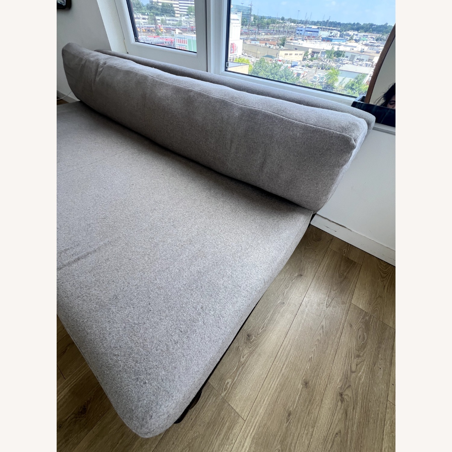 CB2 Bun Armless Sofa - image-2