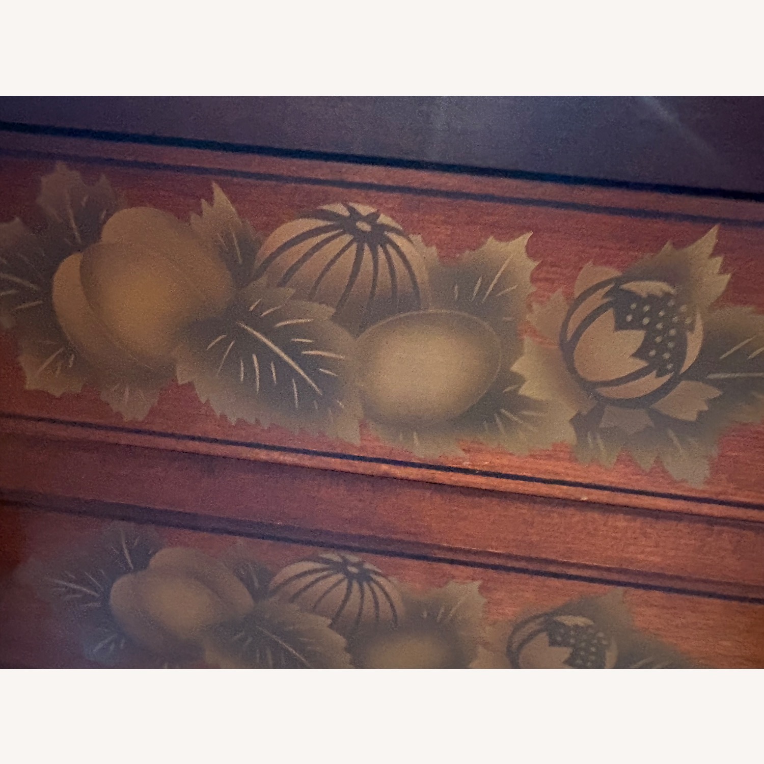 Hitchcock Furniture Dark Brown Wood Table - image-5