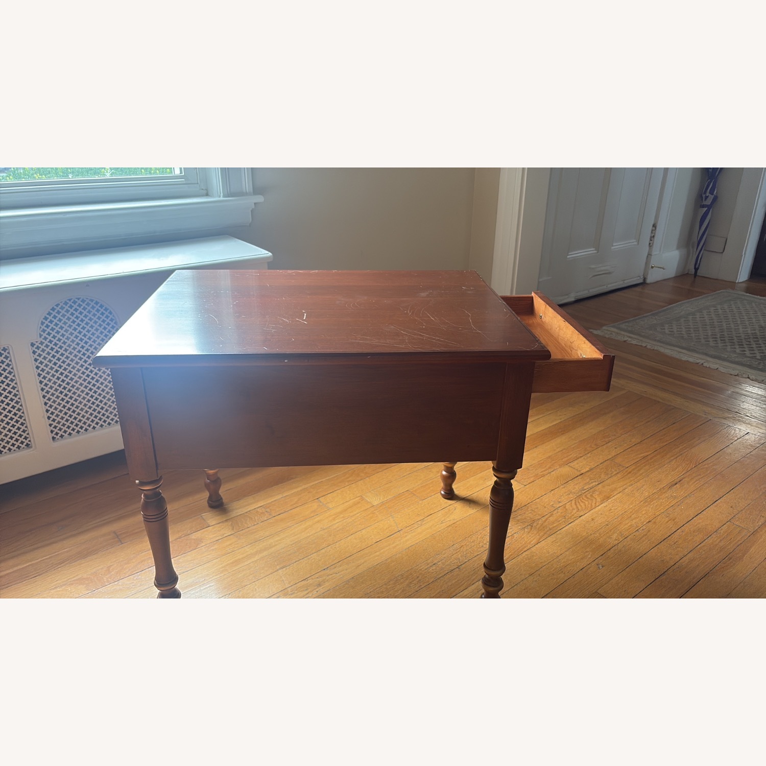 Hitchcock Furniture Dark Brown Wood Table - image-3