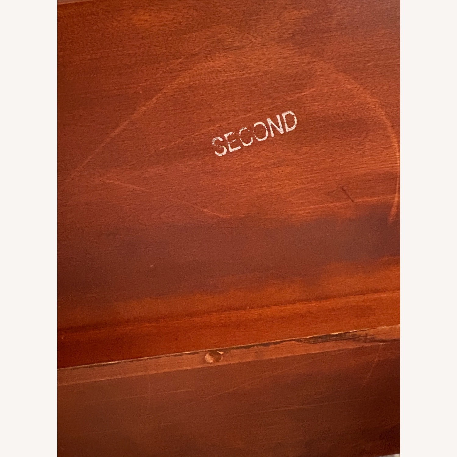 Hitchcock Furniture Dark Brown Wood Coffee Table - image-4