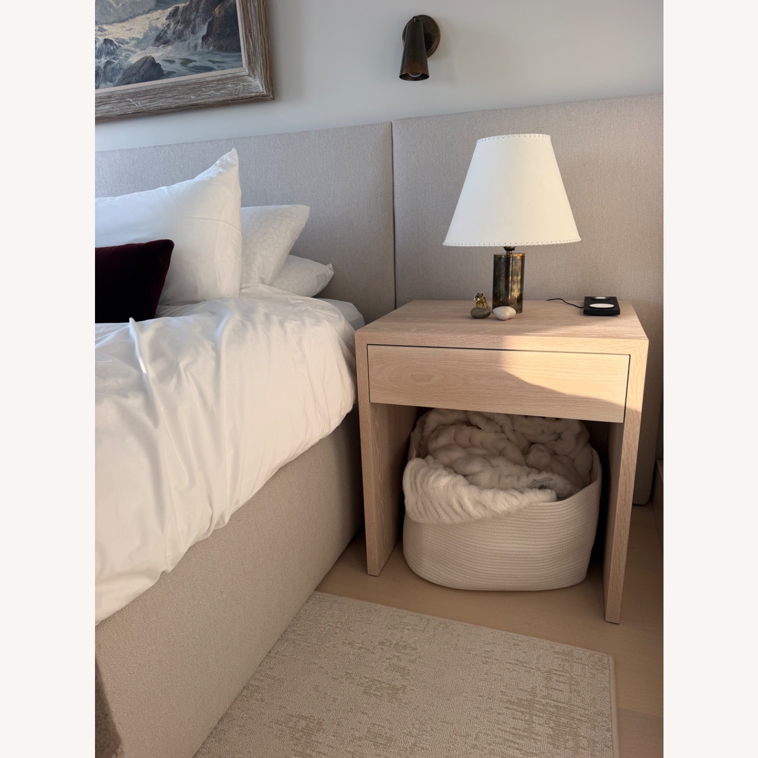 Wolf Furniture Natural Wood Nightstands - image-1