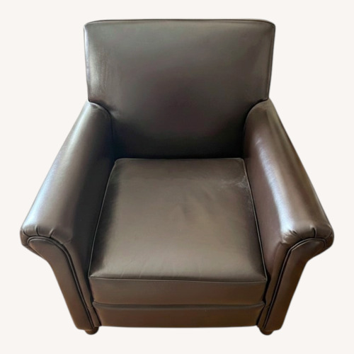 Used Leathercraft Furniture Dark Brown Armchair for sale on AptDeco