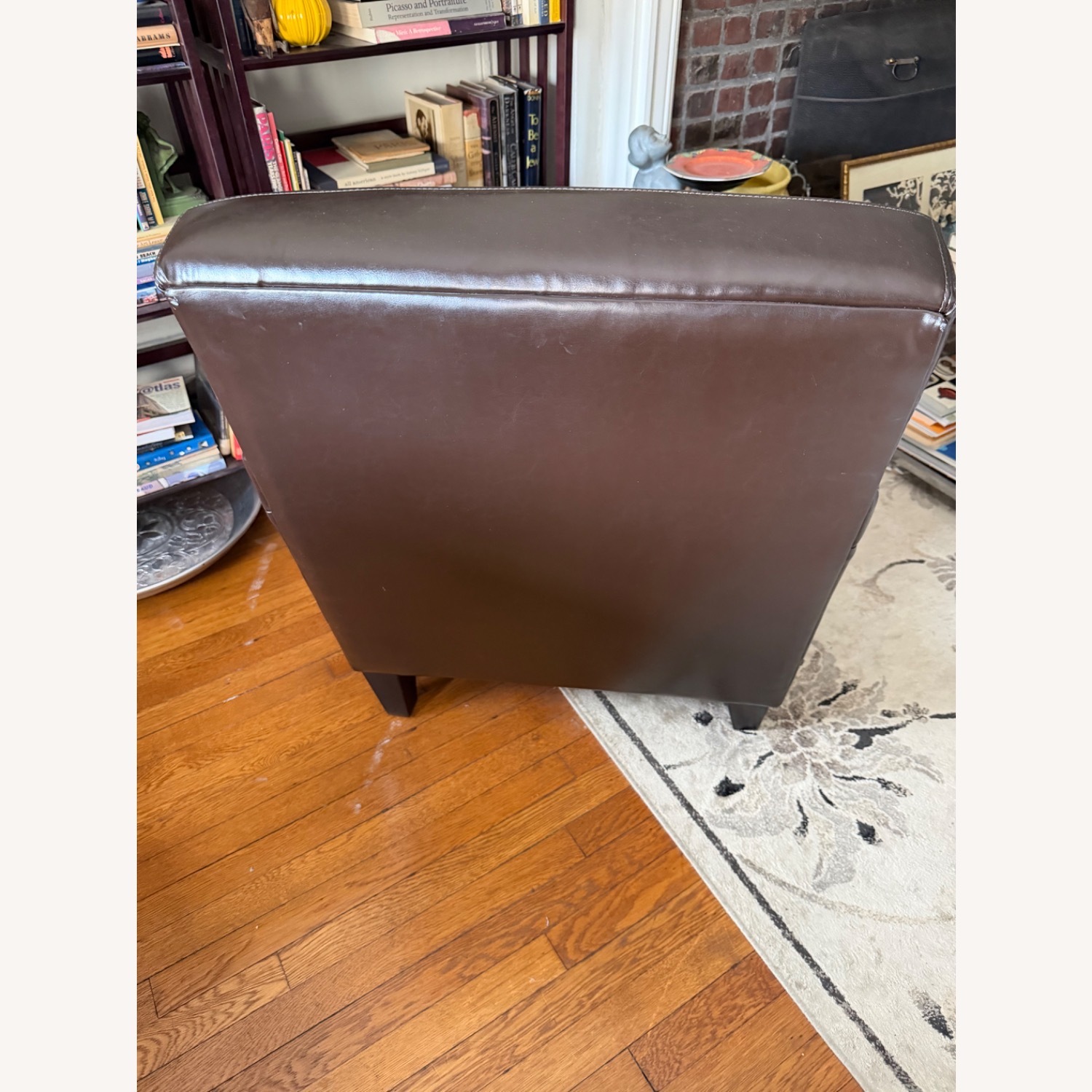 Leathercraft Furniture Dark Brown Armchair - image-3