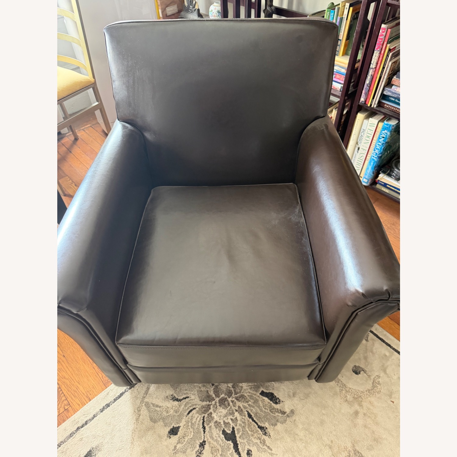 Leathercraft Furniture Dark Brown Armchair - image-1