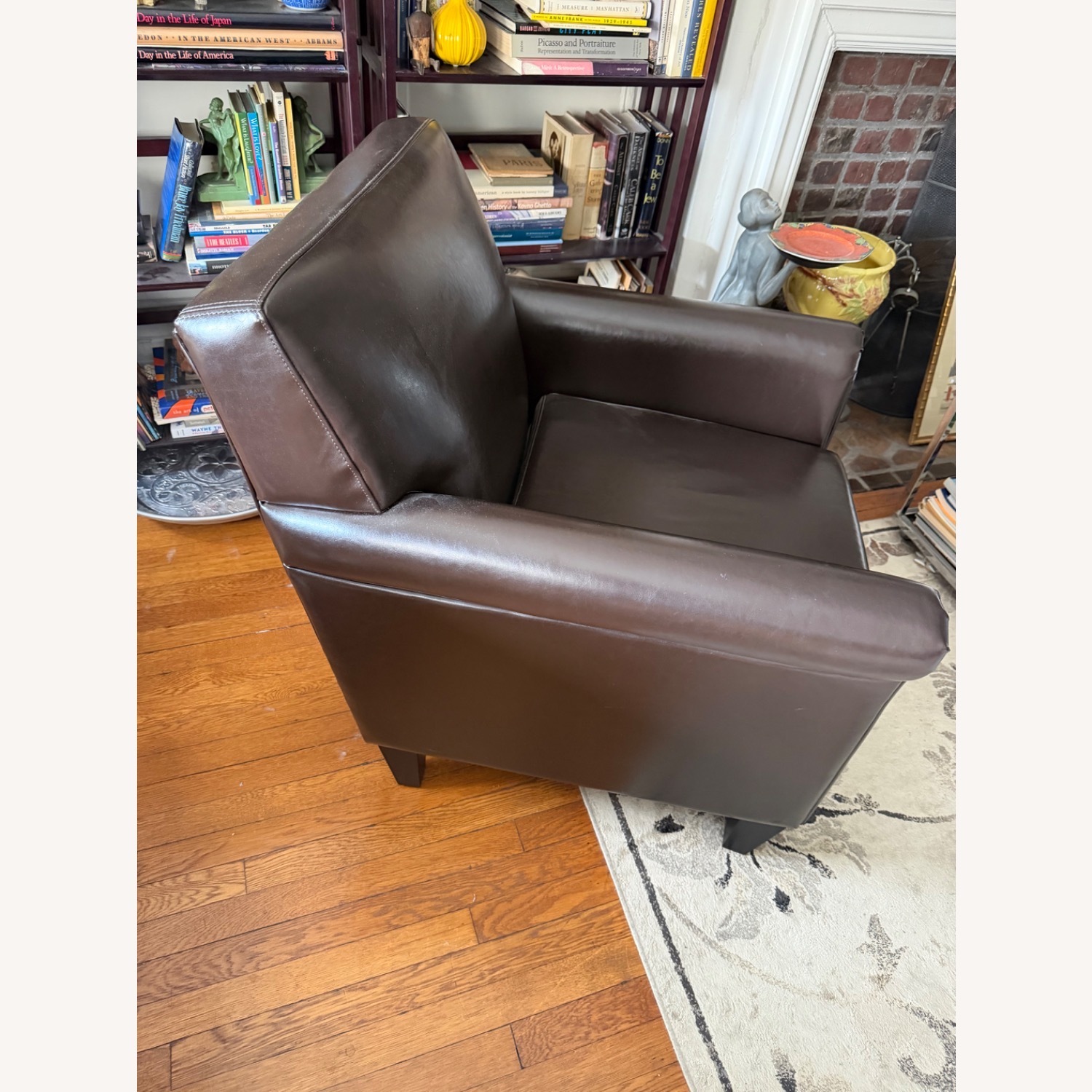 Leathercraft Furniture Dark Brown Armchair - image-2