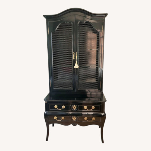 Used French Provincial Style Display Cabinet for sale on AptDeco