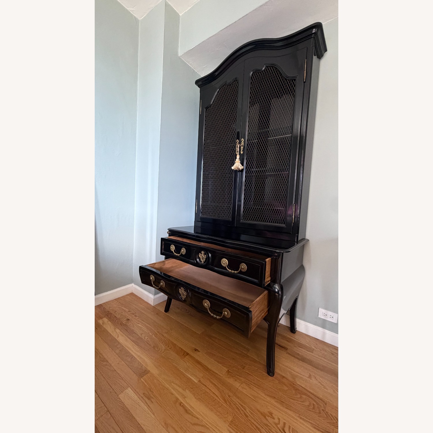 French Provincial Style Display Cabinet - image-2