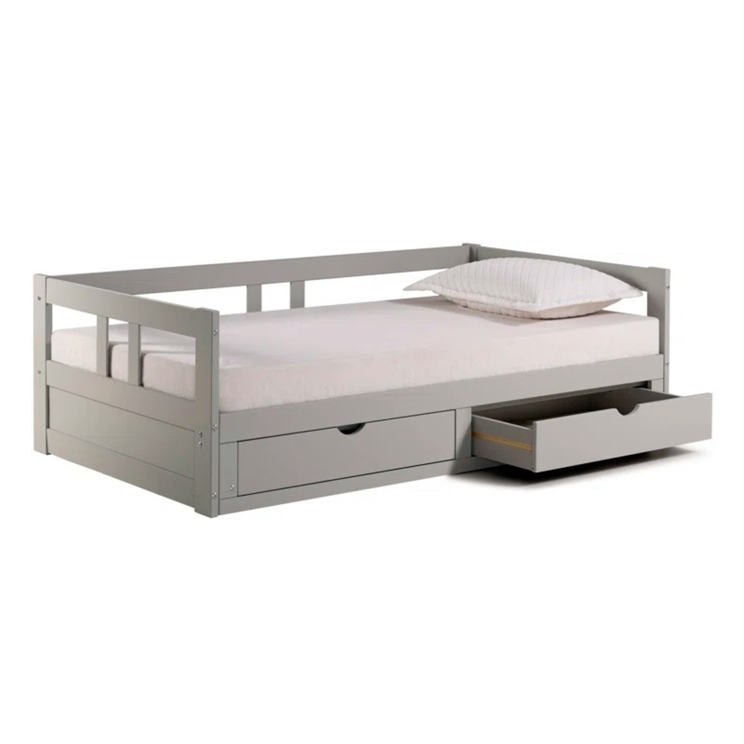 Wayfair Harriet Bee White Wood Daybed - image-5