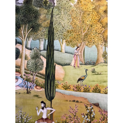 Used Schumacher X Iksel Panoramic Wallpaper for sale on AptDeco