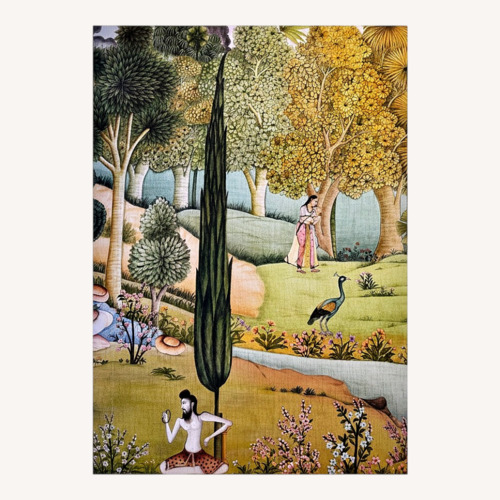Used Schumacher X Iksel Panoramic Wallpaper for sale on AptDeco
