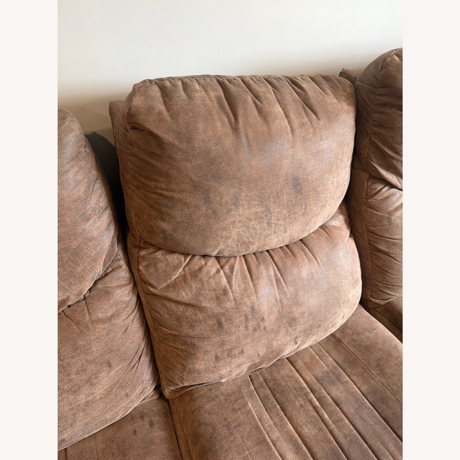 Dark Brown 3+ Seater Sofa - image-5
