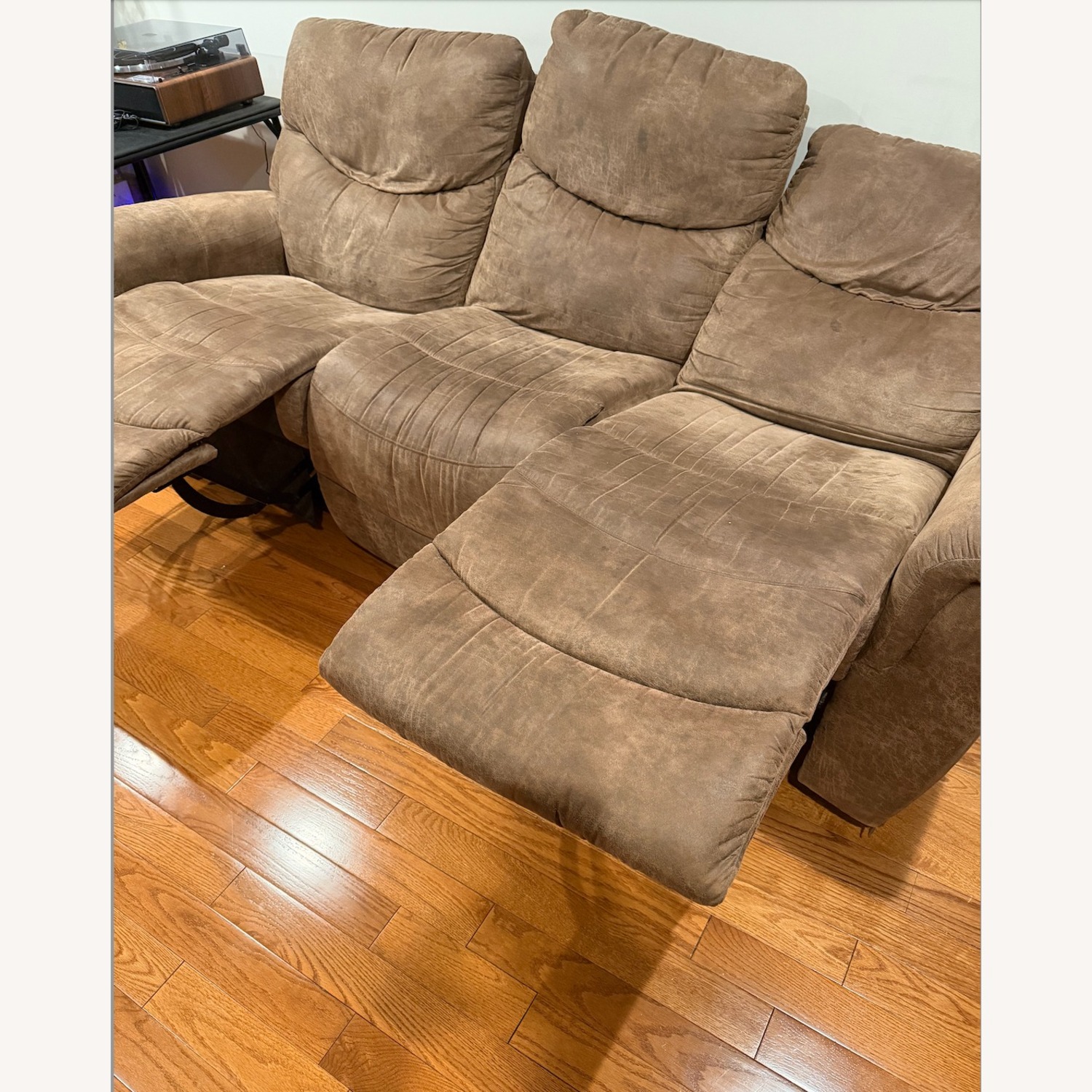 Dark Brown 3+ Seater Sofa - image-6