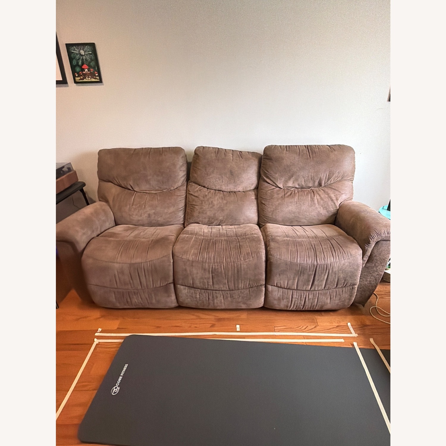 Dark Brown 3+ Seater Sofa - image-2