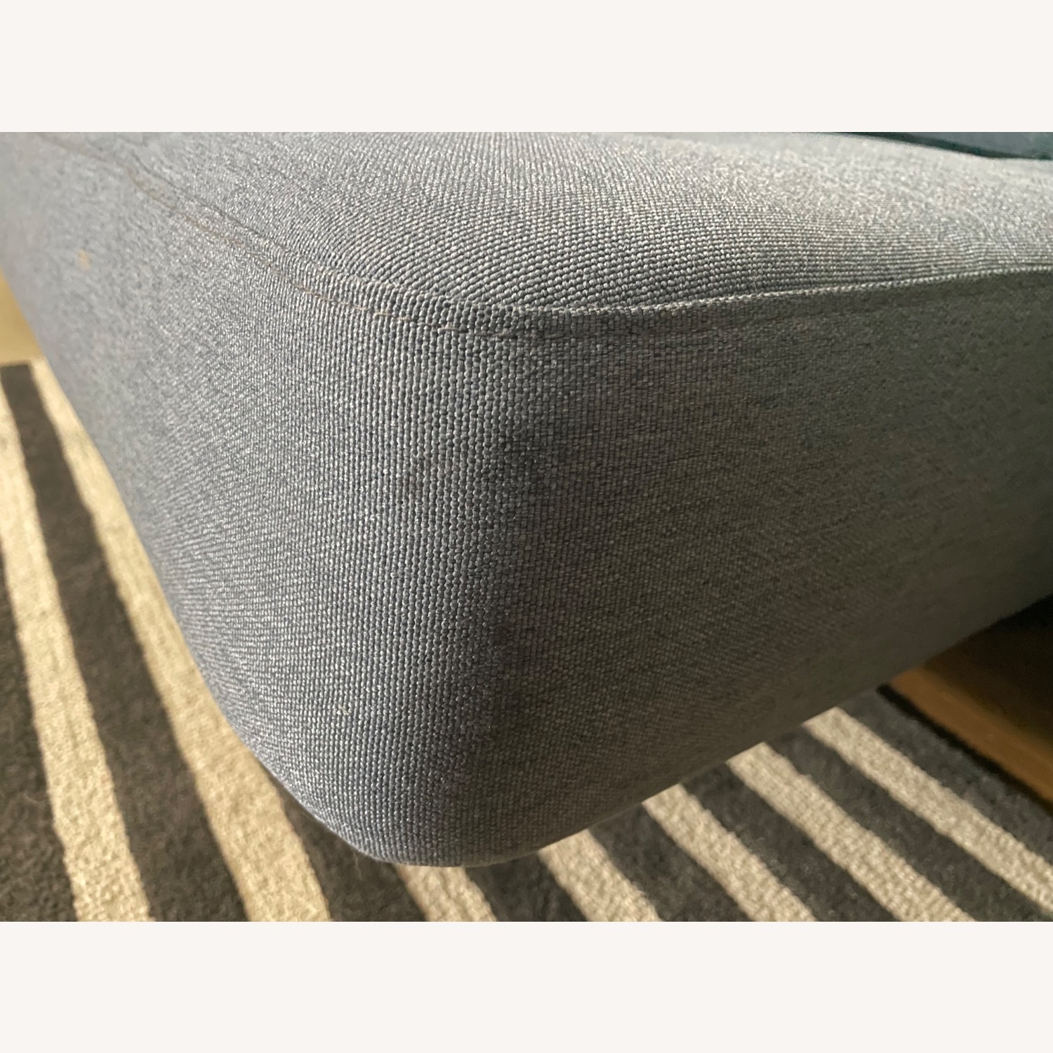 Room & Board Deco Grey Convertible Sofa - image-4