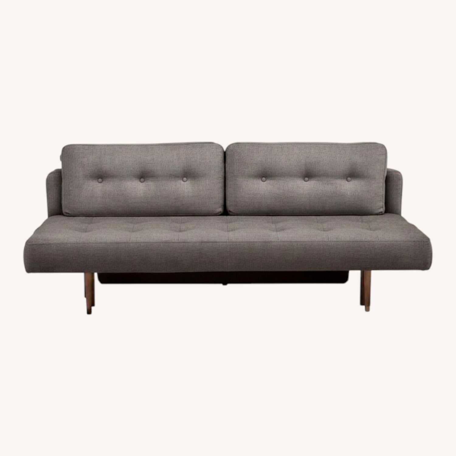 Room & Board Deco Grey Convertible Sofa - image-6