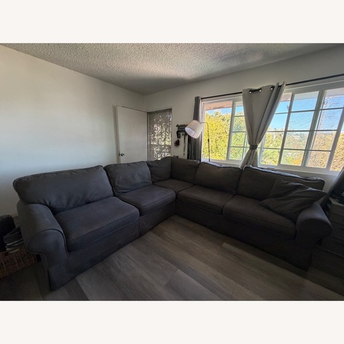 Used Bob's Discount Furniture Sectional+ Sleeper for sale on AptDeco