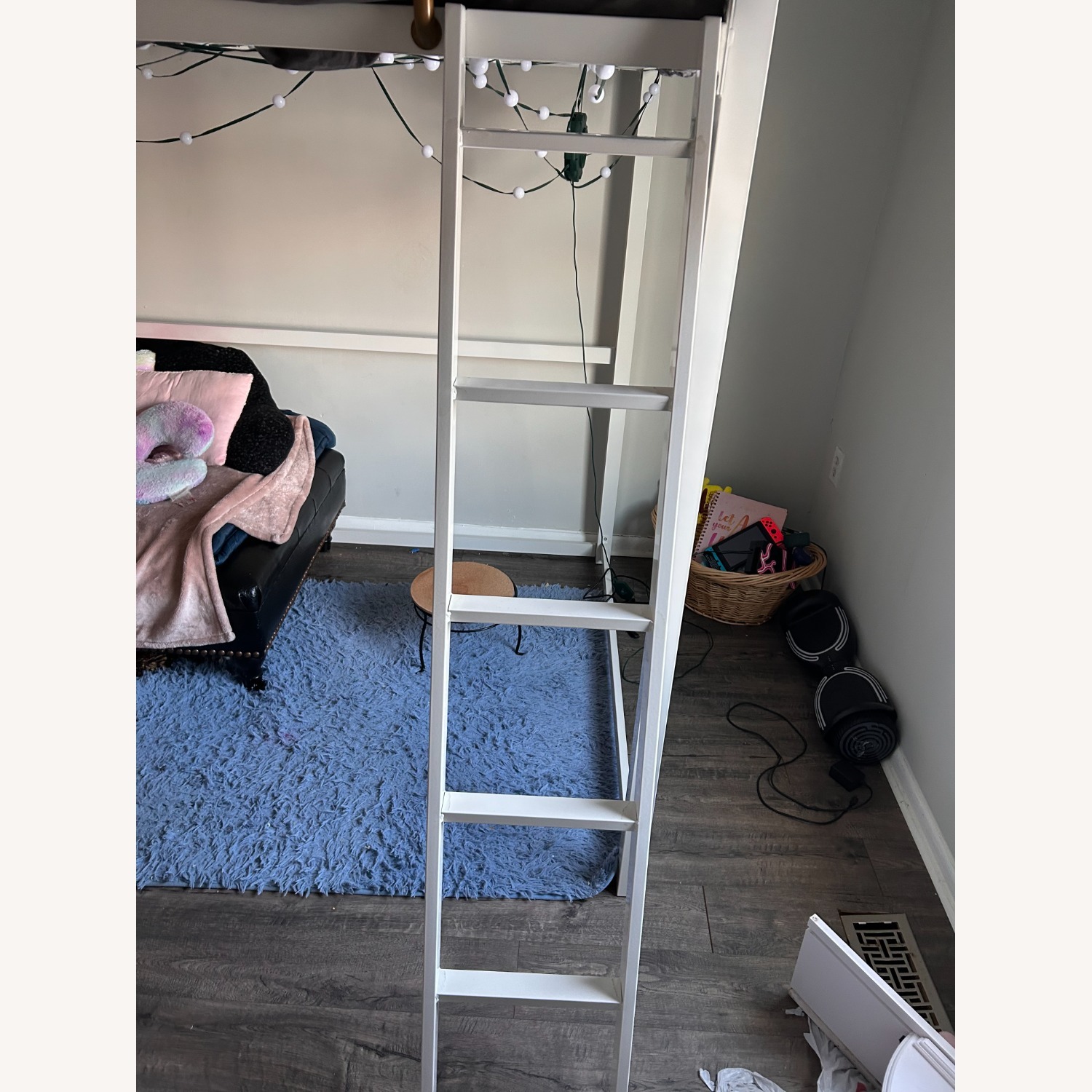 Monarch Hill Haven Metal Platform Loft Bed - image-3