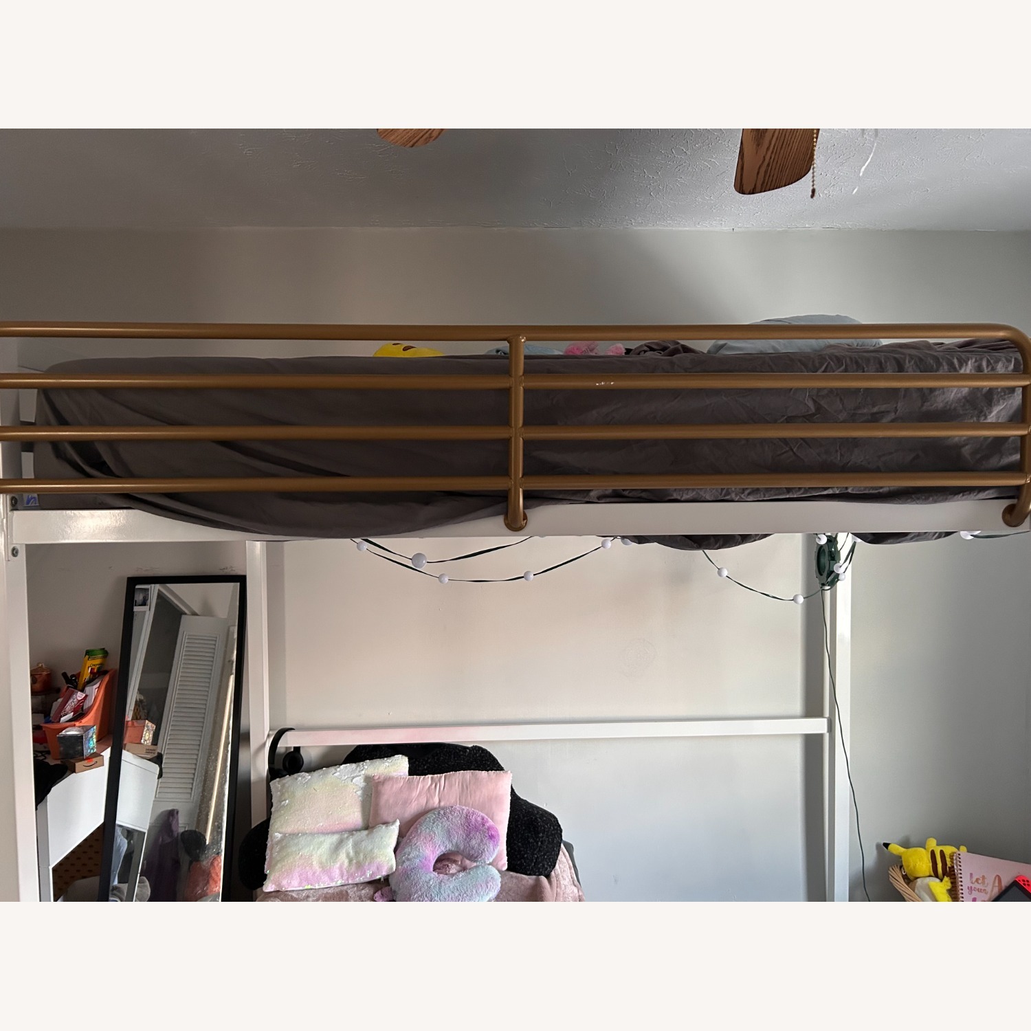 Monarch Hill Haven Metal Platform Loft Bed - image-2