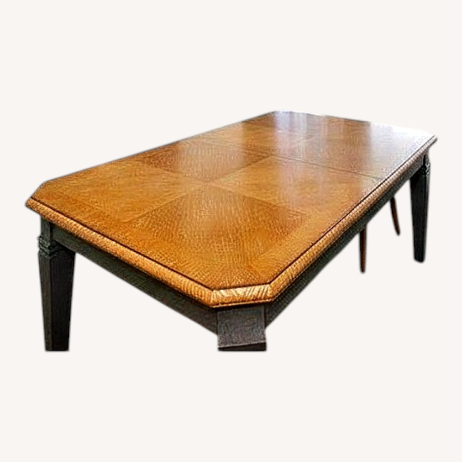 Century Furniture Wood Dining Table - image-0