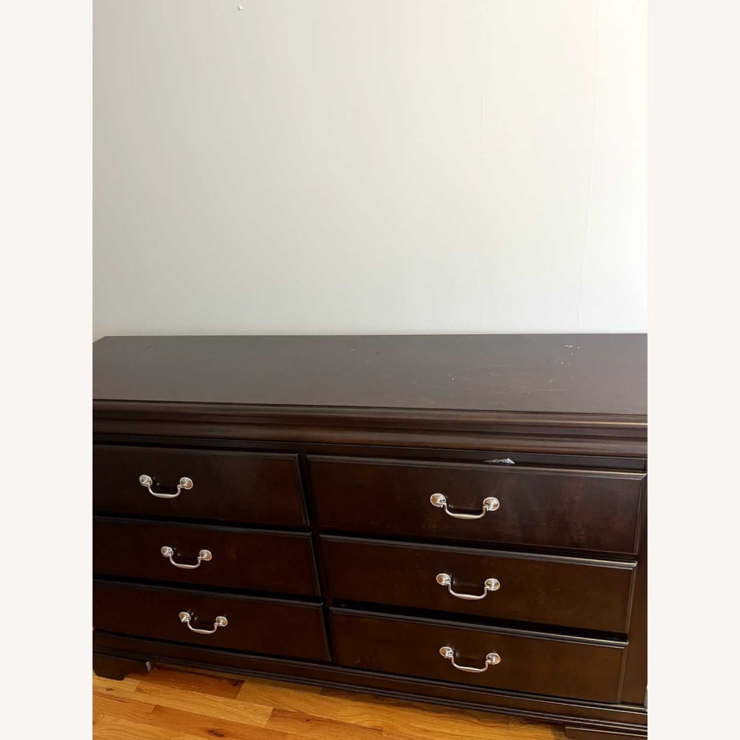 Bob's Discount Furniture Dark Brown Dresser - image-4