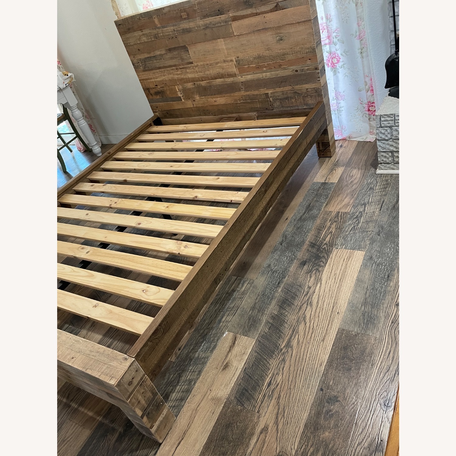 West Elm Emerson Reclaimed Wood Full Size Bed - image-3