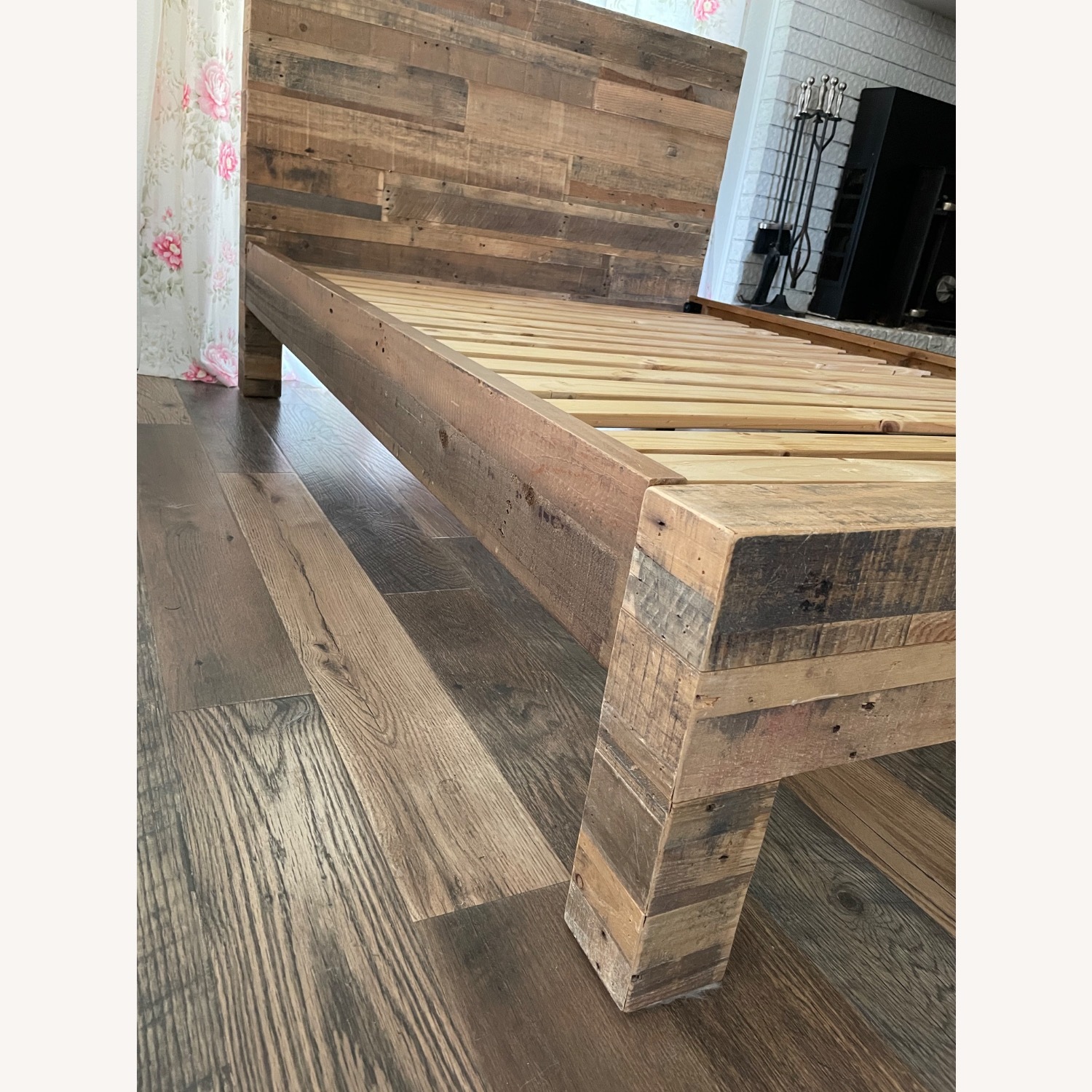 West Elm Emerson Reclaimed Wood Full Size Bed - image-2