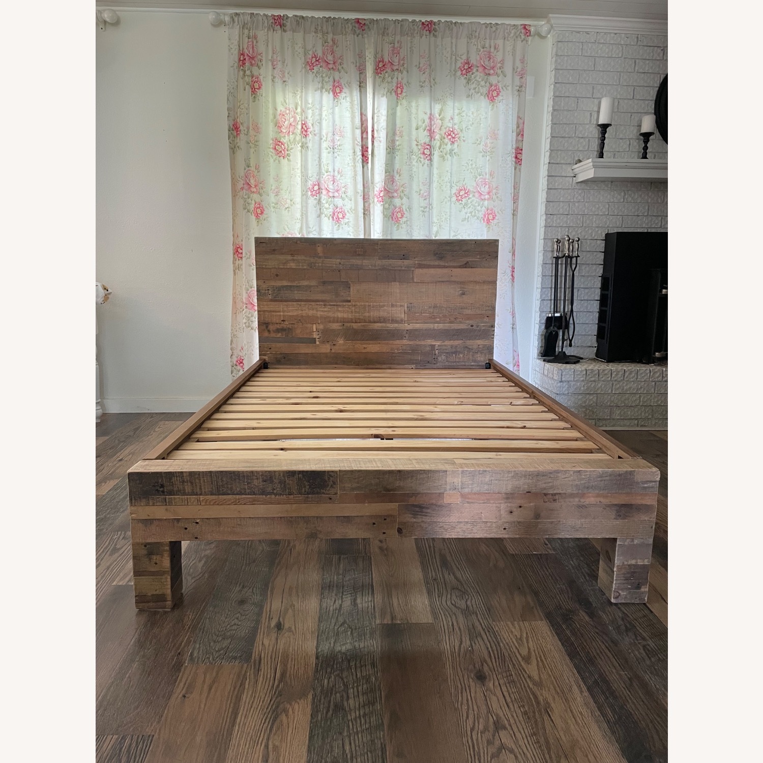 West Elm Emerson Reclaimed Wood Full Size Bed - image-1