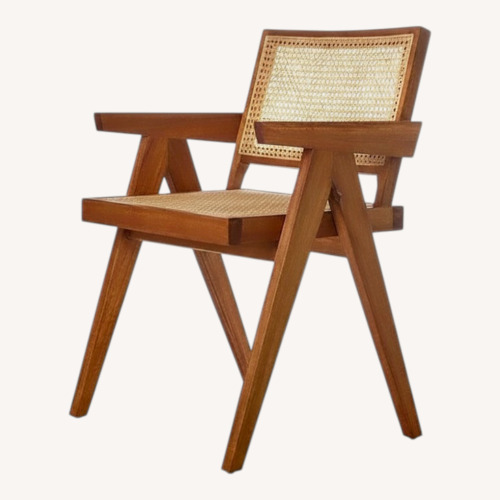 Used France and Son Natural Wood Dining Chairs for sale on AptDeco