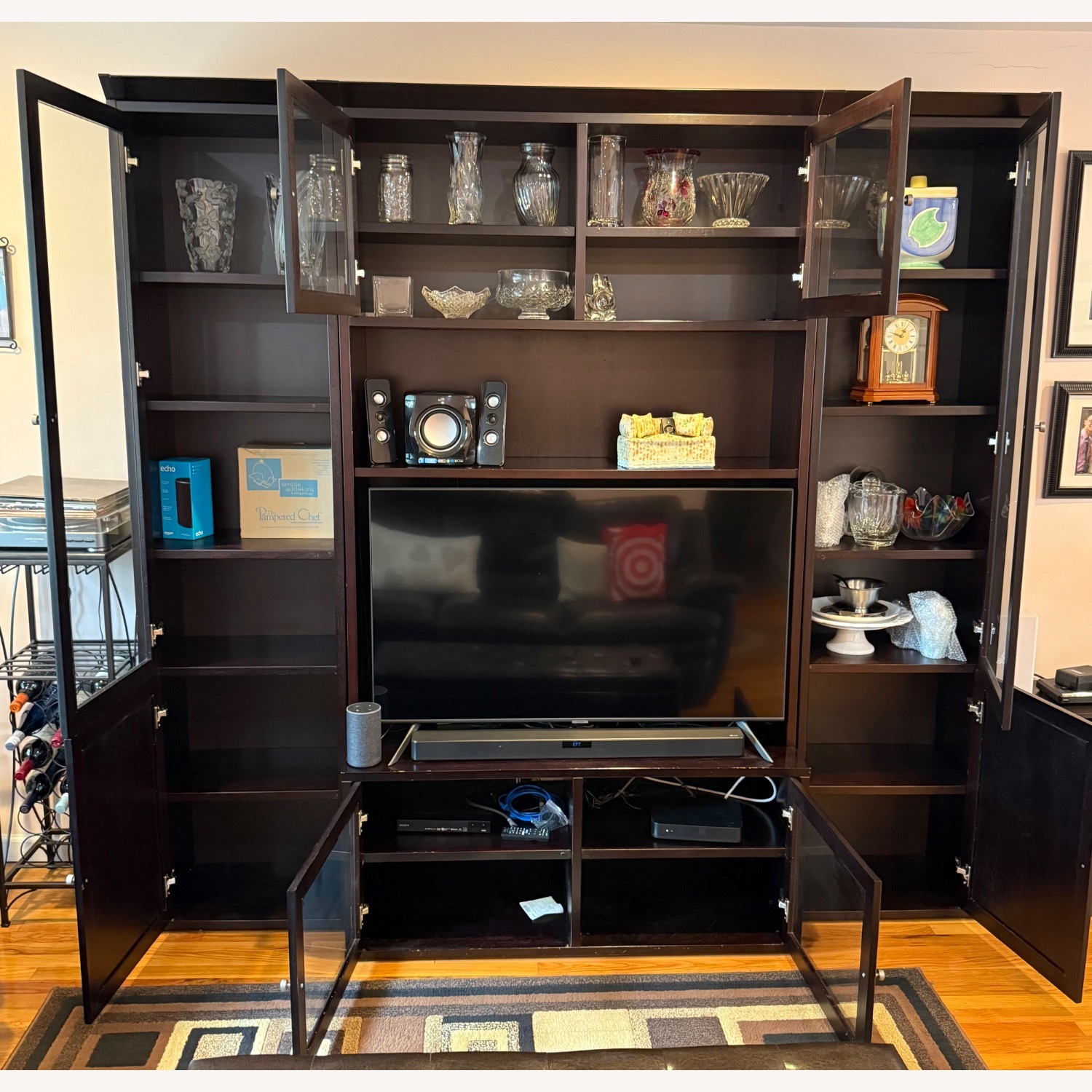 Wall Unit with Lots of Storage - image-2