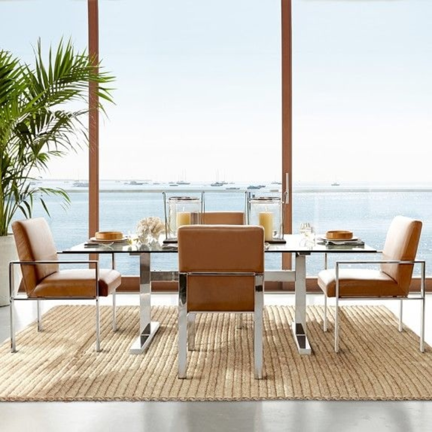 Williams Sonoma Transitional Dining Table - image-5